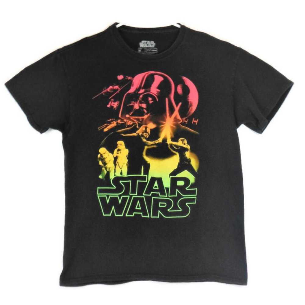 Star Wars Darth Vader Black Graphic T- Shirt - S - Picture 1 of 8